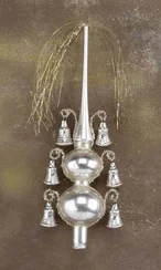 Silver Fantasy Finial by Inge Glas of Germany