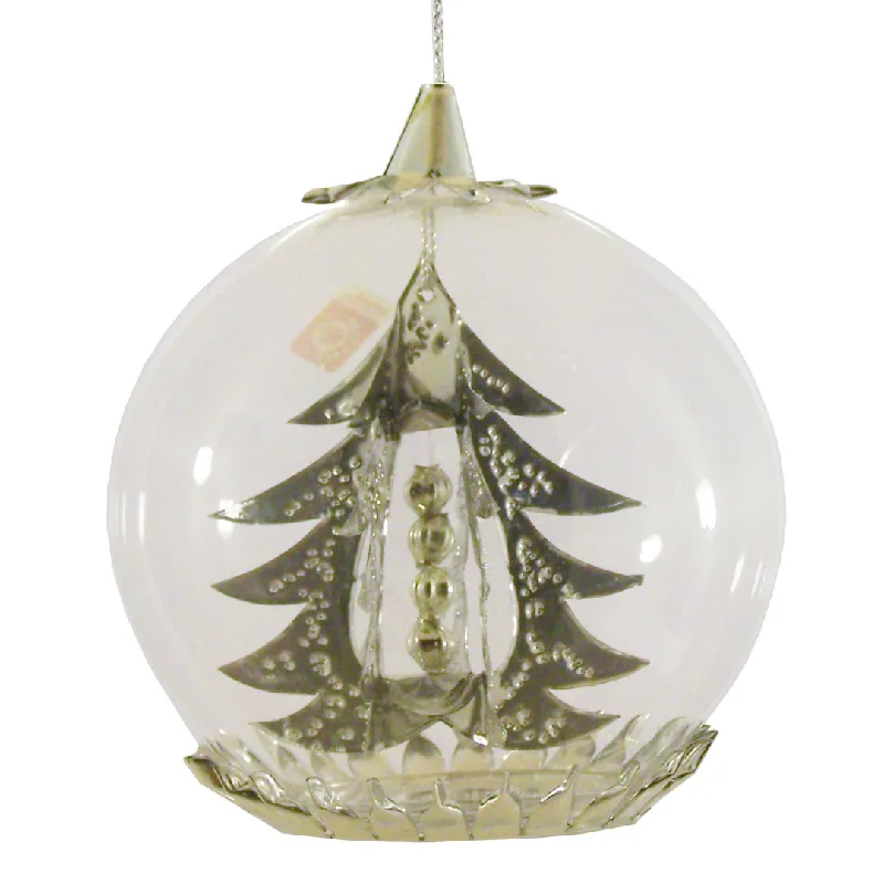 Tannenbaum Foil Ornament, silver by Resl Lenz