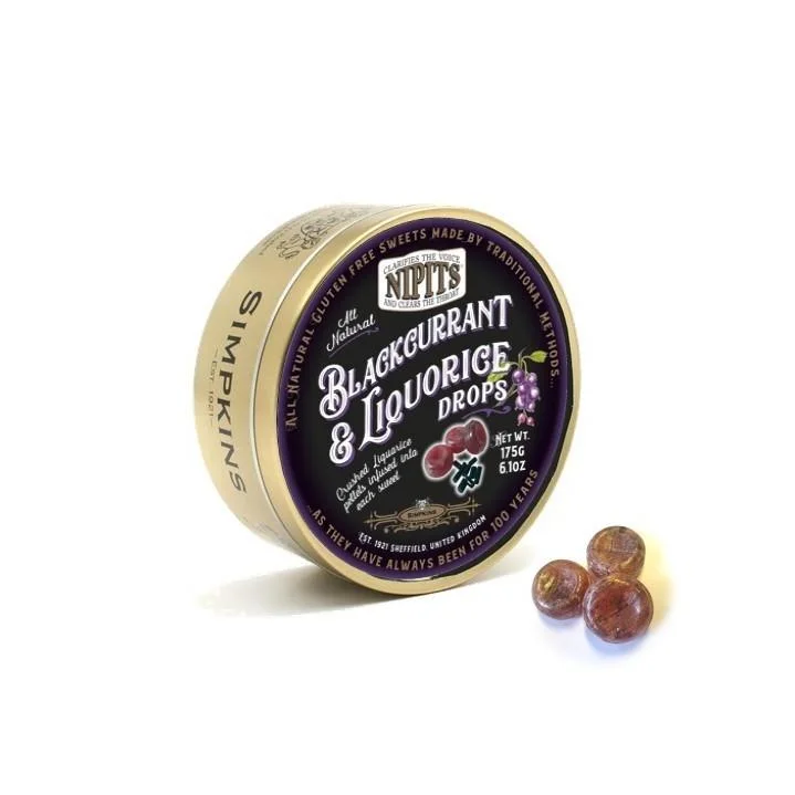 Simpkins Nipits BLACKCURRANT and LIQUORICE