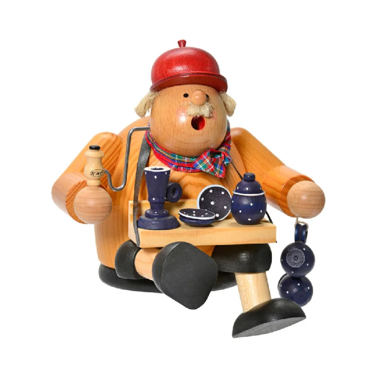 Pottery Merchant Incense Smoker, sitting by KWO