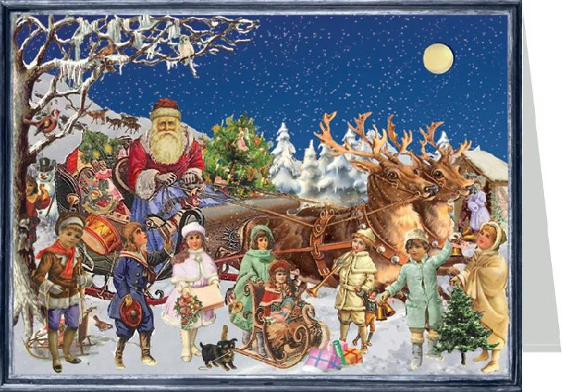 Sleigh Drive Card by Richard Sellmer Verlag