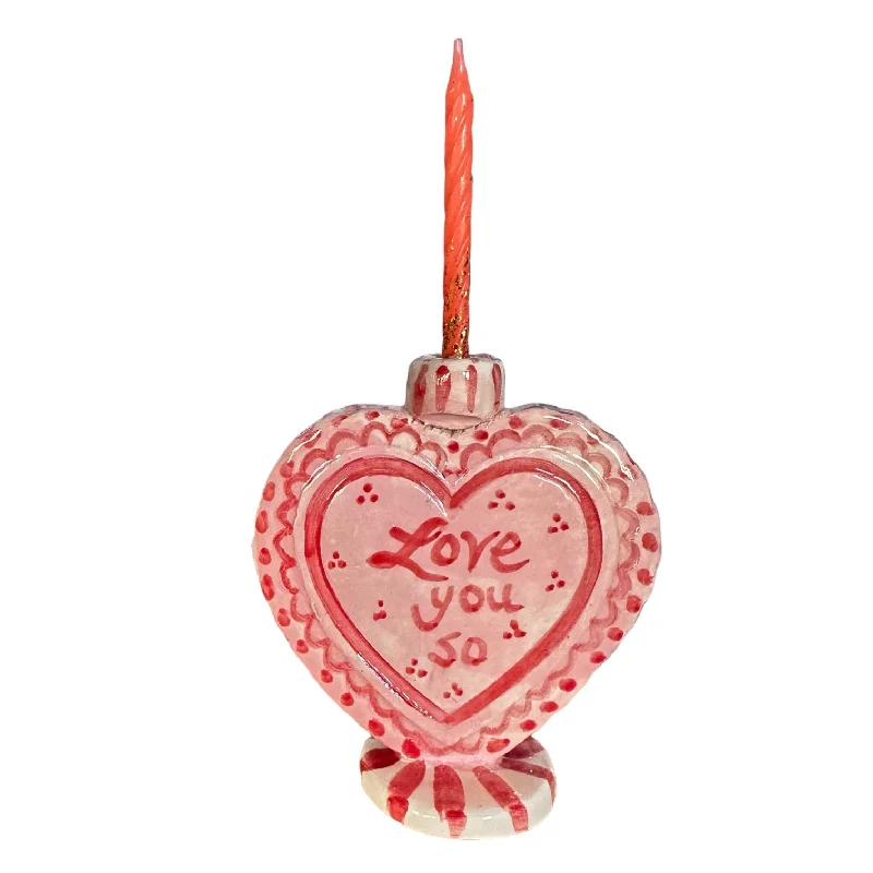 Small Candle Holder - Love You So