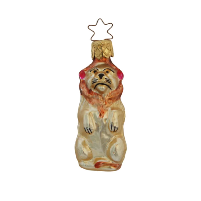 Small Lion Ornament by Inge Glas of Germany