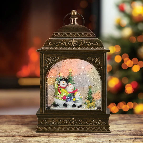 Snow Family Lantern