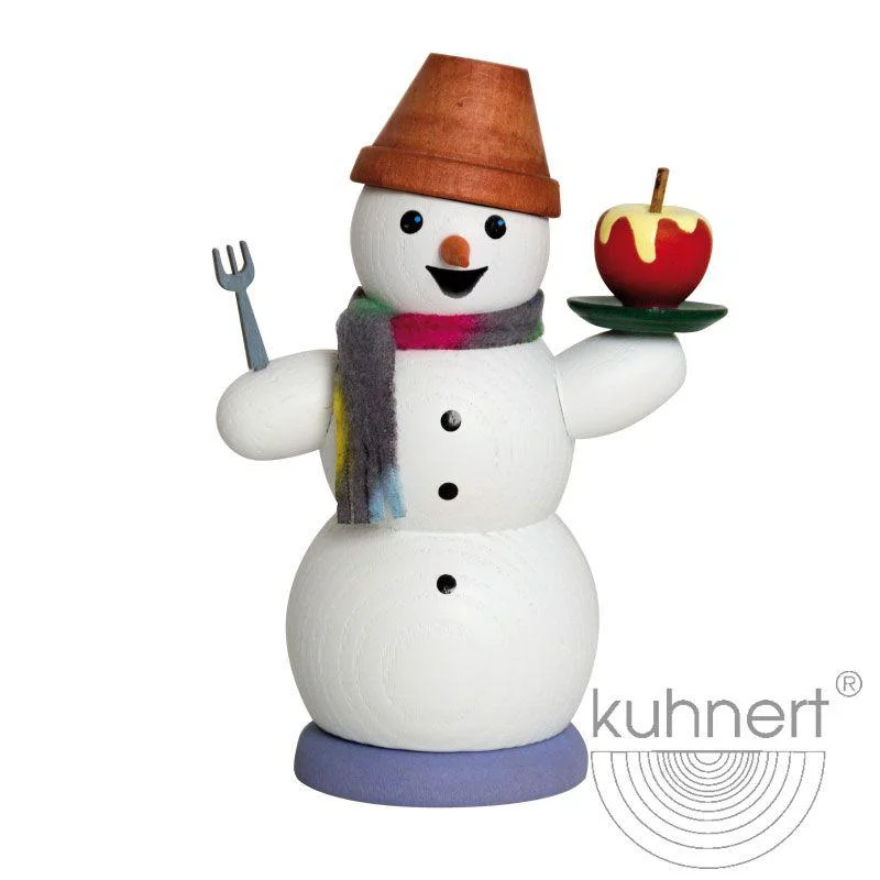 Snowman with Baked Apple Incense Smoker by Kuhnert GmbH