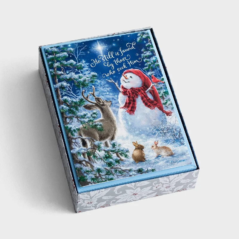 Snowman Gazer and Friends - 18 Christmas Boxed Cards