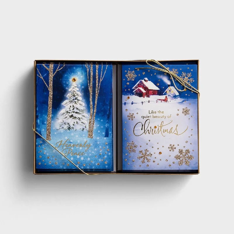 Snowy Scenes Dual Pack Christmas Boxed Cards