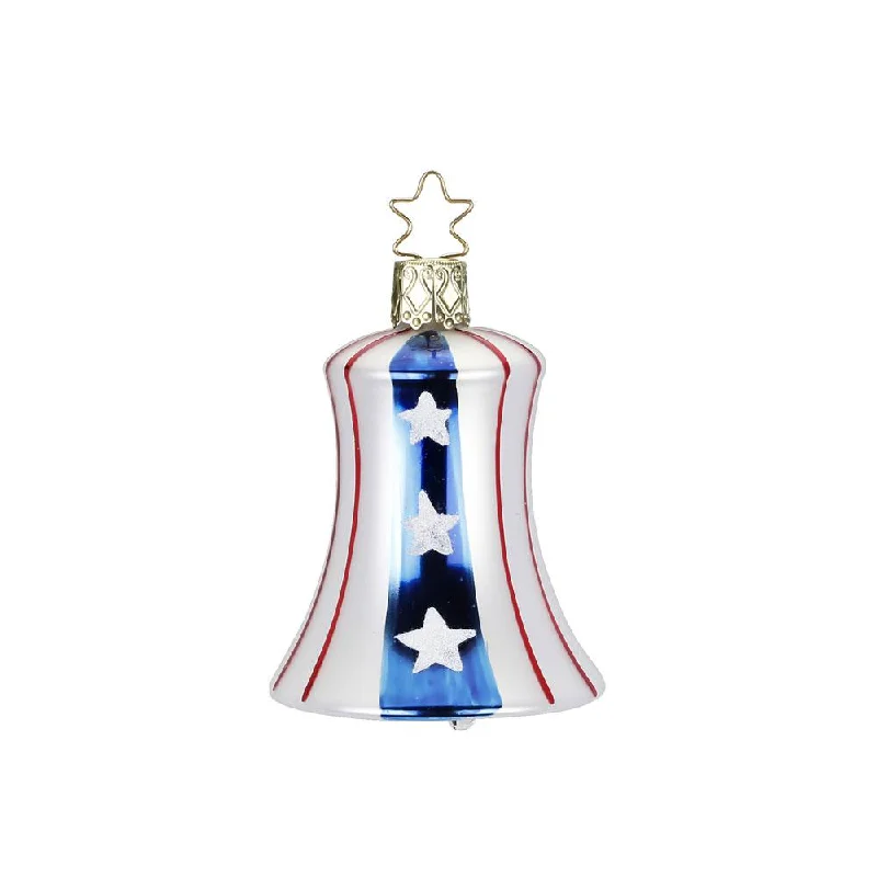 Stars and Stripes bell, Red, White and Blue by Inge Glas of Germany