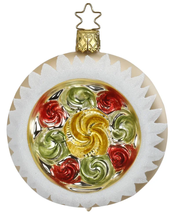 Swirly Reflection Ornament by Inge Glas of Germany