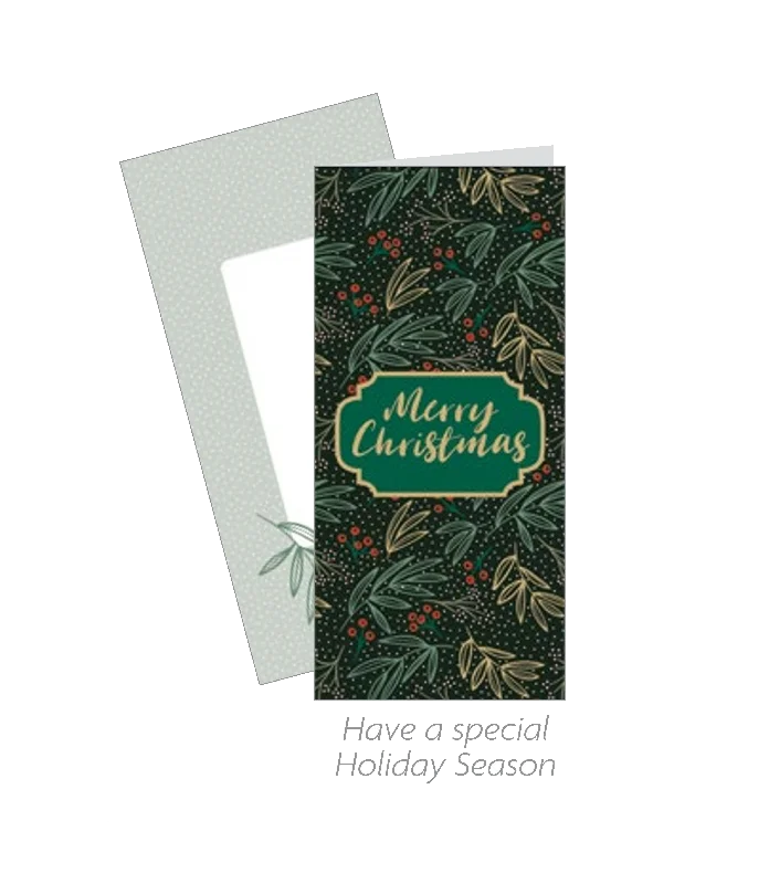 Tall Traditions 16 Count Cards - Pine and Berries