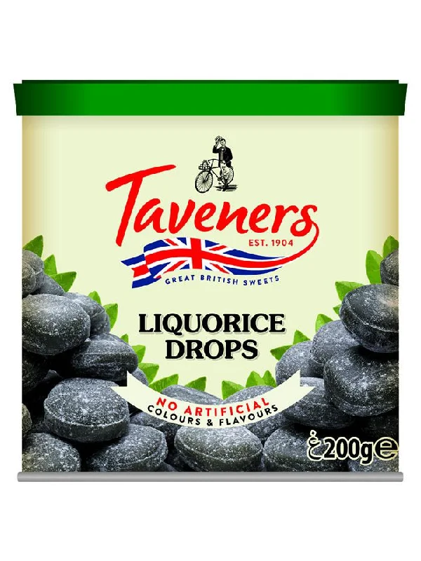 Taveners British LIQUORICE DROPS