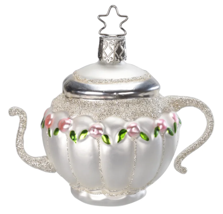 Tea Party Ornament by Inge Glas of Germany