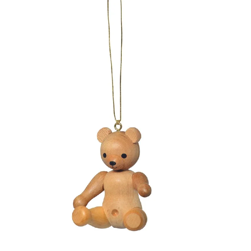 Teddy sitting Ornament by KWO