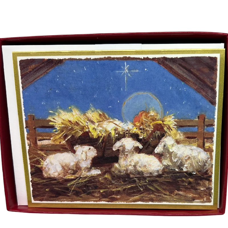 The Babe In the Manger  Boxed Christmas Cards