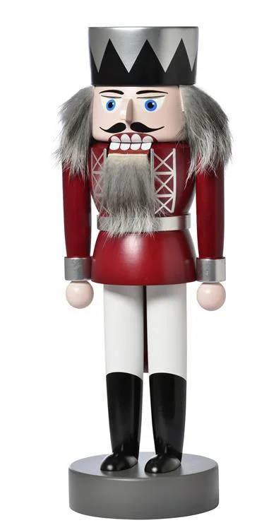 The Classic King in Bordeaux Nutcracker by KWO