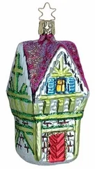 The Gables House Ornament by Inge Glas of Germany