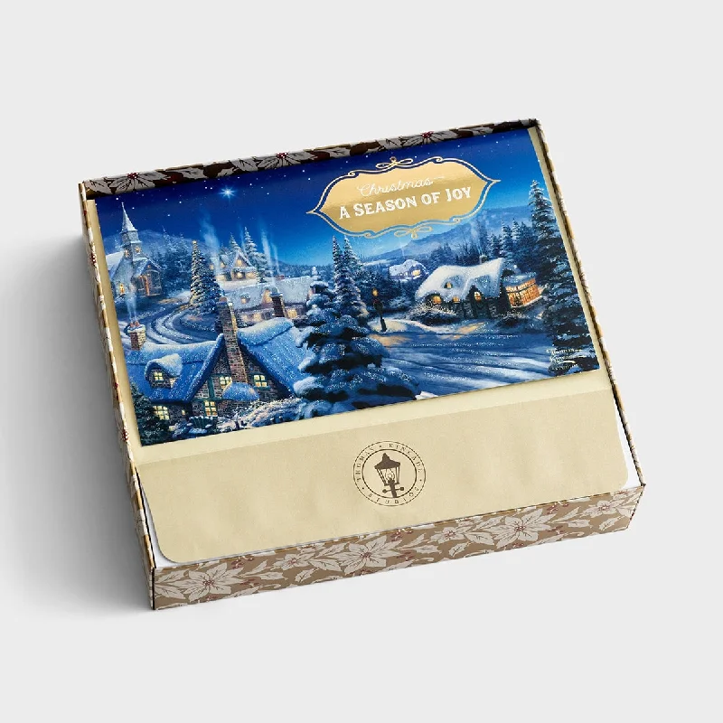 Thomas Kinkade - A Season of Joy - 18 Christmas Boxed Cards