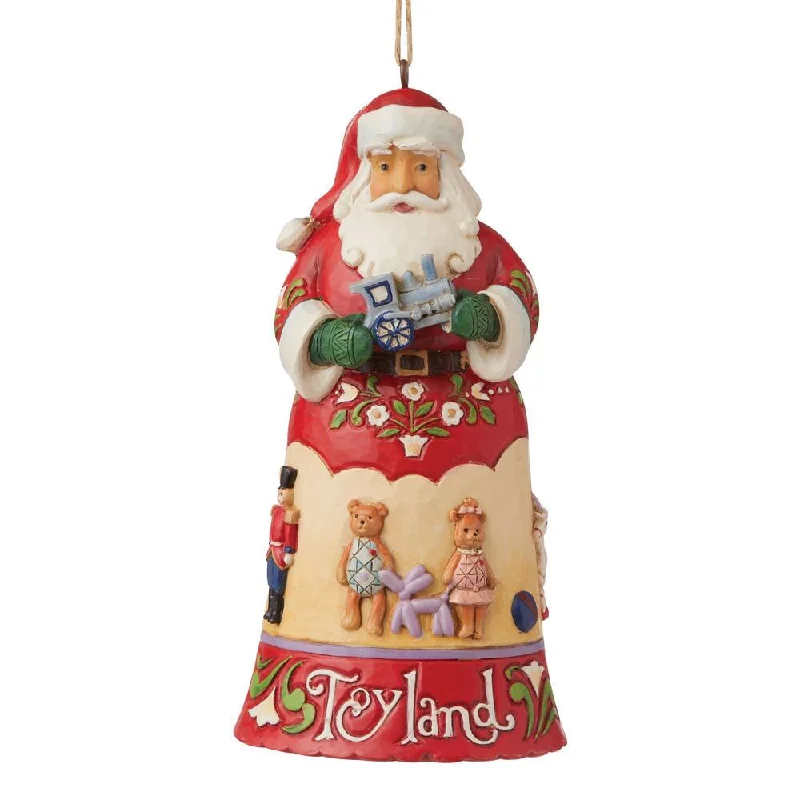 Toyland Santa Ornament - Jim Shore