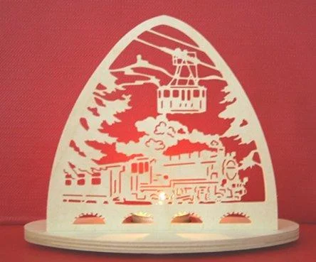 Train Tea Light by Taulin