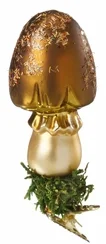 Tranquil Toadstool Ornament by Inge Glas of Germany