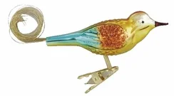 Tutti Fruiti Bird Ornament by Inge Glas of Germany