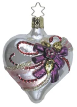 Victorian Heart Ornament by Inge Glas of Germany