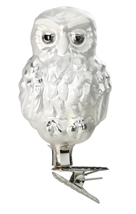 Vintage Owl Ornament by Inge Glas of Germany