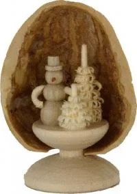 Walnut Snowman