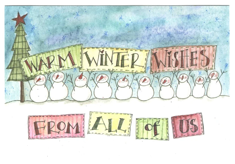 Warm Winter Wishes - 10 Count