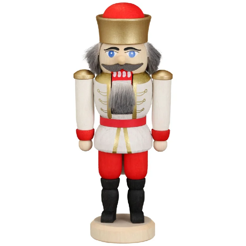 White Coat King, Nutcracker by Seiffener Volkskunst