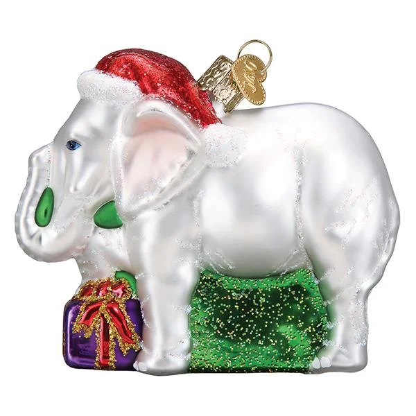 White Elephant Ornament - Old World Christmas