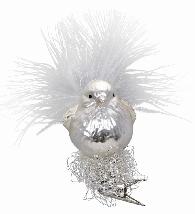 Winter Birdie Ornament by Inge Glas of Germany