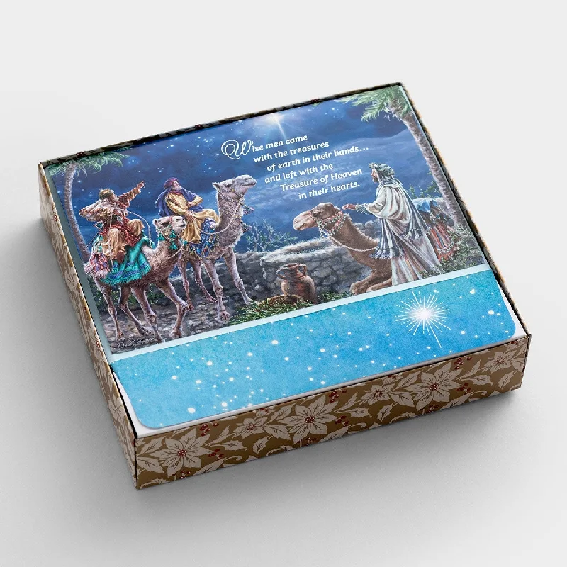 Wise Men Came With Treasures - 18 Christmas Premium Boxed Cards