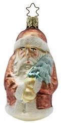 Woodland Santa Ornament by Inge Glas of Germany